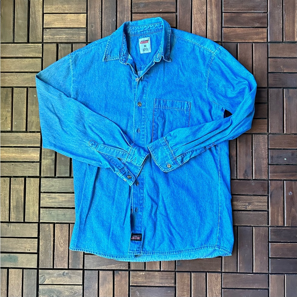 Y2K Dickies denim shirt
